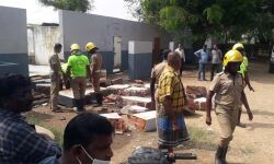 തമിഴ്‌നാട്ടില്‍ സ്‌കൂളിലെ ശുചിമുറിയുടെ ഭിത്തി ഇടിഞ്ഞുവീണ് മൂന്ന് വിദ്യാര്‍ഥികള്‍ക്ക് ദാരുണാന്ത്യം