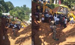 കൊല്ലത്ത് നിര്‍മാണജോലിക്കിടെ മണ്ണിടിഞ്ഞുവീണ് ഒരാള്‍ മരിച്ചു