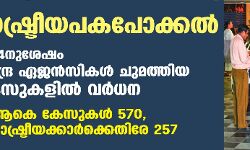 രാഷ്ട്രീയപകപോക്കല്‍: 2014നുശേഷം കേന്ദ്ര ഏജന്‍സികള്‍ ചുമത്തിയ കേസുകളില്‍ വര്‍ധന; ആകെ കേസുകള്‍ 570, രാഷ്ട്രീയക്കാര്‍ക്കെതിരേ 257