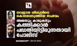 നവജാത ശിശുവിനെ കൊലപ്പെടുത്തിയ സംഭവം: അമ്മയും കാമുകനും കത്തിക്കാന്‍ പദ്ധതിയിട്ടിരുന്നതായി പോലിസ്