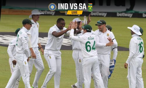 സെഞ്ചൂറിയനില്‍ ഇന്ത്യ 174ന് പുറത്ത്; ദക്ഷിണാഫ്രിക്കയ്ക്ക് ലക്ഷ്യം 305 റണ്‍സ്