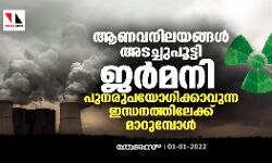 ആണവനിലയങ്ങൾ അടച്ചുപൂട്ടി ജർമനി പുനരുപയോഗിക്കാവുന്ന ഇന്ധനത്തിലേക്ക് മാറുമ്പോൾ