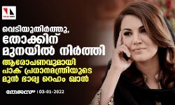 വെടിയുതിര്‍ത്തു, തോക്കിന് മുനയില്‍ നിര്‍ത്തി; ആരോപണവുമായി പാക് പ്രധാനമന്ത്രിയുടെ മുന്‍ ഭാര്യ റെഹം ഖാന്‍