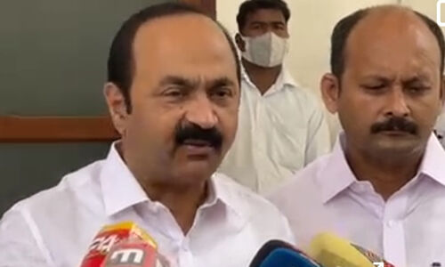 തൃക്കാക്കര ഉപതിരഞ്ഞെടുപ്പ്: കോണ്ഗ്രസ് സ്ഥാനാര്ഥി നിര്ണ്ണയ ചര്ച്ച തുടങ്ങിയില്ല; പ്രവര്ത്തകര് അനാവശ്യ പ്രചരണം നടത്തരുതെന്ന് പ്രതിപക്ഷ നേതാവ് തൃക്കാക്കര ഉപതിരഞ്ഞെടുപ്പ്: കോണ്ഗ്രസ് സ്ഥാനാര്ഥി നിര്ണ്ണയ ചര്ച്ച തുടങ്ങിയില്ല; പ്രവര്ത്തകര് അനാവശ്യ പ്രചരണം നടത്തരുതെന്ന് പ്രതിപക്ഷ നേതാവ്