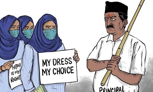 എന്റെ വസ്ത്രം, എന്റെ സ്വാതന്ത്ര്യം. ഹിജാബ് എന്റെ അവകാശം.