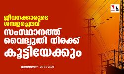 ജീവനക്കാരുടെ ശമ്പളച്ചെലവ്; സംസ്ഥാനത്ത് വൈദ്യുതി നിരക്ക് കൂട്ടിയേക്കും