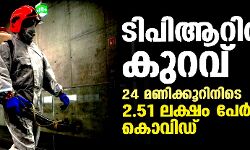 24 മണിക്കൂറിനിടെ രാജ്യത്ത് 2,51,209 പേര്‍ക്ക് കൊവിഡ്; 627 മരണം