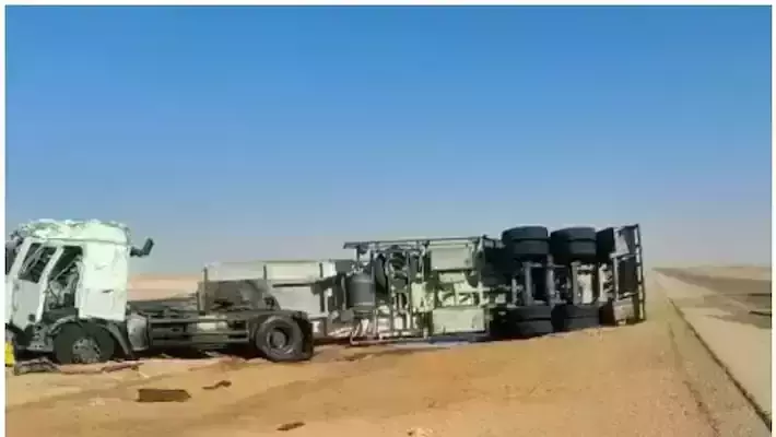 സൗദിയില്‍ പെട്രോള്‍ ടാങ്കര്‍ മറിഞ്ഞ് മലയാളിക്ക് ഗുരുതര പരിക്ക്