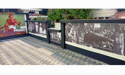 കൊച്ചി മെട്രോ എംജി റോഡ് സ്‌റ്റേഷനില്‍ ഇനി മഹാത്മാഗാന്ധി സ്മരണകളിരമ്പും