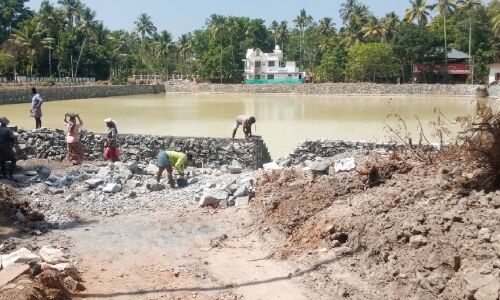 പോളക്കുളം ഇനി ശുദ്ധജലത്തിന്റെ സമൃദ്ധിയിലേക്ക്; 101 ലക്ഷത്തിന്റെ പദ്ധതി അവസാനഘട്ടത്തില്‍