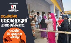യുപിയില്‍ വോട്ടെടുപ്പ് പുരോഗമിക്കുന്നു; പോളിങ് 35 ശതമാനം പിന്നിട്ടു