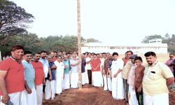 അരീക്കോട് അഖിലേന്ത്യാ സെവന്‍സ് ഫുട്‌ബോള്‍ ടൂര്‍ണമെന്റ് ഗാലറി കാല്‍നാട്ടല്‍ കര്‍മ്മം നിര്‍വഹിച്ചു