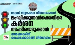 റോഡ് സുരക്ഷാ നിര്‍ദേശങ്ങള്‍ ലംഘിക്കുന്നവര്‍ക്ക് എതിരെ കര്‍ശന നടപടിയെടുക്കാന്‍ സര്‍ക്കാരിന് ഹൈക്കോടതി നിര്‍ദേശം