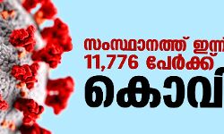 സംസ്ഥാനത്ത് ഇന്ന് 11,776 പേര്‍ക്ക് കൊവിഡ്