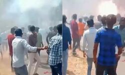 കണ്ണൂരിലെ വിവാഹസംഘത്തിന് നേരെയുള്ള ബോംബേറ്; പുതിയ ദൃശ്യങ്ങൾ പുറത്ത്