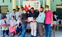 സുല്ലമുസ്സലാം സയൻസ് കോളജ് എൻഎസ്എസ് യൂനിറ്റ് 84 യൂനിറ്റ് രക്തം നൽകി