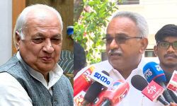 ഇടതുമുന്നണിയെ തകര്‍ക്കാന്‍ എന്നെ കരുവാക്കരുത്; കാനത്തിന് ഗവര്‍ണറുടെ മറുപടി