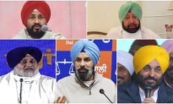 പഞ്ചാബ് പോളിങ് ബൂത്തിലേക്ക്; നിലനിൽപിനുള്ള പോരാട്ടത്തിൽ പ്രമുഖ നേതാക്കൾ