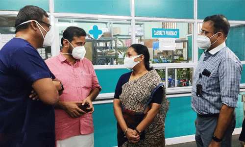 തൃശൂര് മെഡിക്കല് കോളജില് എത്രയും വേഗം ട്രോമ കെയര് സജ്ജമാക്കും: മന്ത്രി വീണാ ജോര്ജ് തൃശൂര് മെഡിക്കല് കോളജില് എത്രയും വേഗം ട്രോമ കെയര് സജ്ജമാക്കും: മന്ത്രി വീണാ ജോര്ജ്