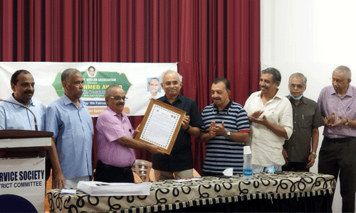 ടിഎംഎ പുരസ്കാരം കെ സി സലീമിന് സമ്മാനിച്ചു ടിഎംഎ പുരസ്കാരം കെ സി സലീമിന് സമ്മാനിച്ചു