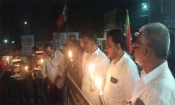 വൈദ്യുതി ചാര്‍ജ് വര്‍ധനവ് പിന്‍വലിക്കണം; എസ്ഡിപിഐ സെക്രട്ടേറിയറ്റിന് മുന്‍പില്‍ വിളക്ക് കത്തിച്ചു പ്രതിഷേധിച്ചു