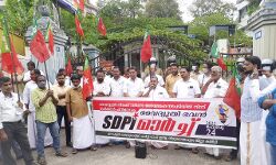 ചാര്‍ജ് വര്‍ധനവ് പിന്‍വലിക്കണം; എസ്ഡിപിഐ വൈദ്യുതി ഭവനിലേക്ക് മാര്‍ച്ച് നടത്തി