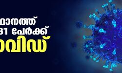 സംസ്ഥാനത്ത് ഇന്ന് 3581 പേര്‍ക്ക് കൊവിഡ്