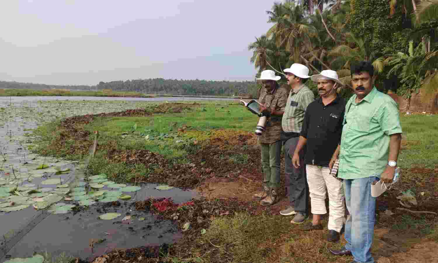 തണ്ണീര് പക്ഷികളുടെ സര്വ്വേ നടത്തി തണ്ണീര് പക്ഷികളുടെ സര്വ്വേ നടത്തി