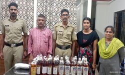 പരപ്പനങ്ങാടിയില്‍ മദ്യവേട്ട;17.5 ലിറ്റര്‍ മദ്യവുമായി ഒരാള്‍ എക്‌സൈസ് പിടിയില്‍