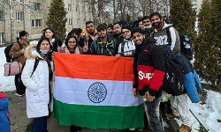 സുമിയില്‍ കുടുങ്ങിയ ഇന്ത്യന്‍ വിദ്യാര്‍ഥികളെ ബസ് മാര്‍ഗം പോള്‍ട്ടാവയിലെത്തിച്ചു