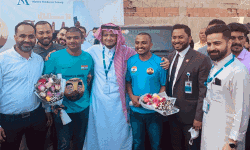 രാജ്യാന്തര മലയാളി റൈഡേഴ്‌സിന് ജിദ്ദയില്‍ സ്വീകരണം