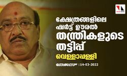 ക്ഷേത്രങ്ങളിലെ ഷര്‍ട്ട് ഊരല്‍ തന്ത്രികളുടെ തട്ടിപ്പ്: വെള്ളാപ്പള്ളി