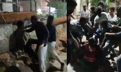 തിരുവനന്തപുരം ലോ കോളജില്‍ എസ്എഫ്‌ഐ- കെഎസ്‌യു സംഘര്‍ഷം; കെഎസ്‌യു വനിതാ നേതാവിന് ക്രൂരമര്‍ദ്ദനം