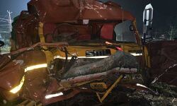 കൊല്ലം ബൈപ്പാസില്‍ ലോറിയും ടിപ്പറും കൂട്ടിയിടിച്ചു; ലോറി ഡ്രൈവര്‍ മരിച്ചു