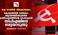 കെ റെയില്‍ വിരുദ്ധസമരം:    കേരളത്തില്‍ നന്ദിഗ്രാം ആവര്‍ത്തിക്കുമെന്ന പ്രതിപക്ഷത്തിന്റെ വാക്കുകള്‍ സിപിഎമ്മിനെ വേട്ടയാടുന്നു