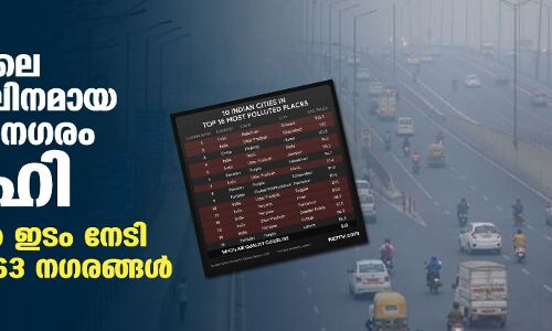 ലോകത്തിലെ ഏറ്റവും മലിനമായ തലസ്ഥാന നഗരം ഡല്‍ഹി; ആദ്യ 100 ല്‍ ഇടം നേടി ഇന്ത്യയിലെ 63 നഗരങ്ങള്‍