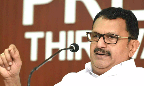 ഇന്ധന വില വര്ധന: അടിയന്തരപ്രമേയ നോട്ടിസ് നല്കി കെ മുരളീധരന് എംപി ഇന്ധന വില വര്ധന: അടിയന്തരപ്രമേയ നോട്ടിസ് നല്കി കെ മുരളീധരന് എംപി