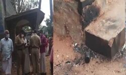 തിരുവനന്തപുരത്ത് വിദ്യാര്‍ഥികള്‍ക്ക് നേരേ പെട്രോള്‍ ബോംബേറ്