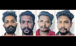 ഡിവൈഎഫ്ഐ നേതാവിനു വെട്ടേറ്റ കേസ്: നാല് ആര്എസ്എസ്-ബിജെപി പ്രവര്ത്തകര് അറസ്റ്റില് ഡിവൈഎഫ്ഐ നേതാവിനു വെട്ടേറ്റ കേസ്: നാല് ആര്എസ്എസ്-ബിജെപി പ്രവര്ത്തകര് അറസ്റ്റില്
