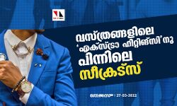 വസ്ത്രങ്ങളിലെ എക്‌സ്ട്രാ ഫിറ്റിങ്‌സിനു പിന്നിലെ സീക്രട്‌സ്