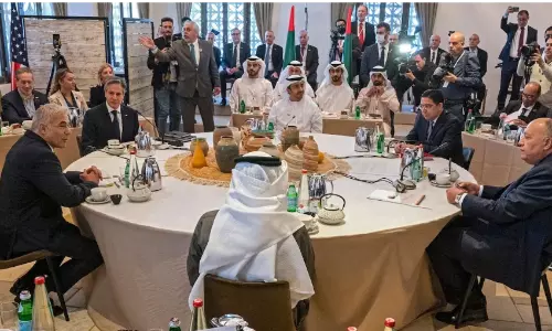 ഇസ്രായേലില് നടന്ന നാണക്കേടിന്റെ ഉച്ചകോടിയെ അപലപിച്ച് ഫലസ്തീന് വിഭാഗങ്ങള് ഇസ്രായേലില് നടന്ന നാണക്കേടിന്റെ ഉച്ചകോടിയെ അപലപിച്ച് ഫലസ്തീന് വിഭാഗങ്ങള്