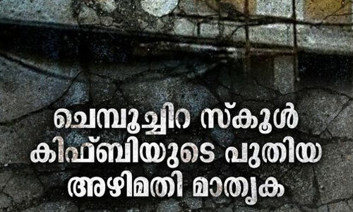 ചെമ്പൂച്ചിറ സ്‌കൂള്‍ കിഫ്ബിയുടെ അഴിമതി മാതൃകയെന്ന് ചെന്നിത്തല