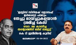 ജസ്റ്റിസ് സിറിയക് ജോസഫ് ഉള്‍പ്പെടെ പലരും തേച്ചു മായ്ച്ചുകളയാന്‍ ശ്രമിച്ച കേസ്; ഡോ. രമ കാണിച്ച തന്റേടത്തിന് ബിഗ് സല്യൂട്ട്