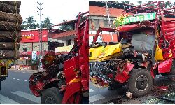 തിരൂർ നാടുവിലങ്ങാടി നിർത്തിയിട്ട ലോറിക്ക് പിറകിൽ മിനി ലോറി ഇടിച്ച് ഒരാൾ മരണപ്പെട്ടു
