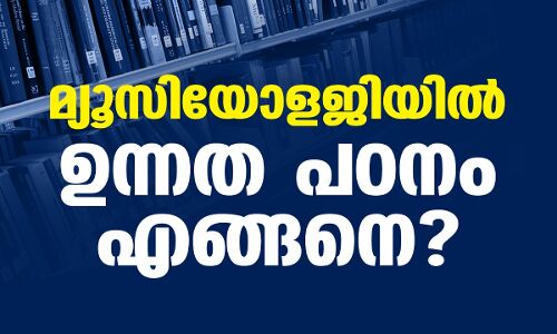 മ്യൂസിയോളജിയില്‍ ഉന്നത പഠനം എങ്ങനെ ?