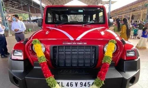 ഗുരുവായൂര് ഥാര് ലേലം: പരാതിക്കാരുടെ ഹിയറിങ് ഇന്ന് ഗുരുവായൂര് ഥാര് ലേലം: പരാതിക്കാരുടെ ഹിയറിങ് ഇന്ന്