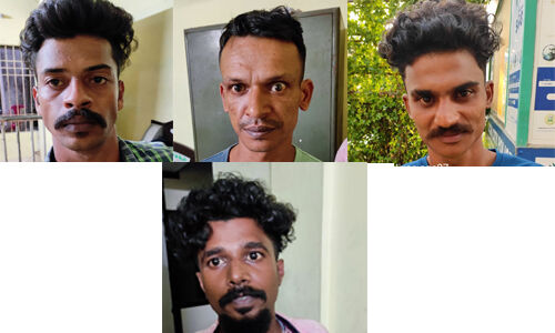 കൊച്ചിയില്‍ പ്രഭാത സവാരിക്കിറങ്ങിയ യുവാവിനെ തടഞ്ഞുനിര്‍ത്തി മോഷണം; നാലംഗ സംഘം പിടിയില്‍