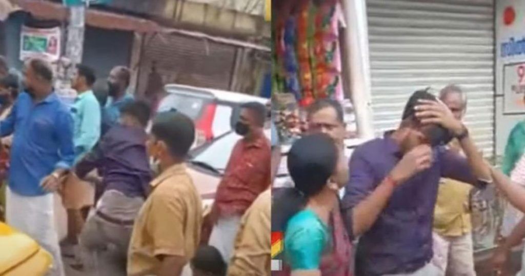 ഓവർ ടേക്കിങിനെ ചൊല്ലി തർക്കം; എസ്ഐയുടേയും മകന്റേയും തെറിവിളിക്ക് പിന്നാലെ നടുറോഡില് കൂട്ടത്തല്ല് ഓവർ ടേക്കിങിനെ ചൊല്ലി തർക്കം; എസ്ഐയുടേയും മകന്റേയും തെറിവിളിക്ക് പിന്നാലെ നടുറോഡില് കൂട്ടത്തല്ല്