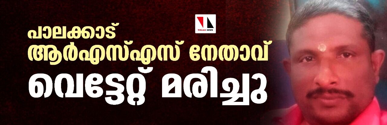 പാലക്കാട് ആര്‍എസ്എസ് നേതാവ് വെട്ടേറ്റ് മരിച്ചു