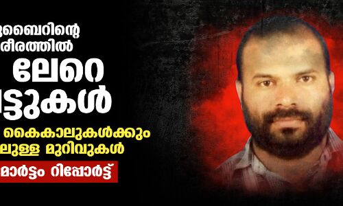 സുബൈറിന്റെ ശരീരത്തില്‍ 50 ലേറെ വെട്ടുകള്‍;   കഴുത്തിനും കൈകാലുകള്‍ക്ക് ആഴത്തിലുള്ള മുറിവുകള്‍